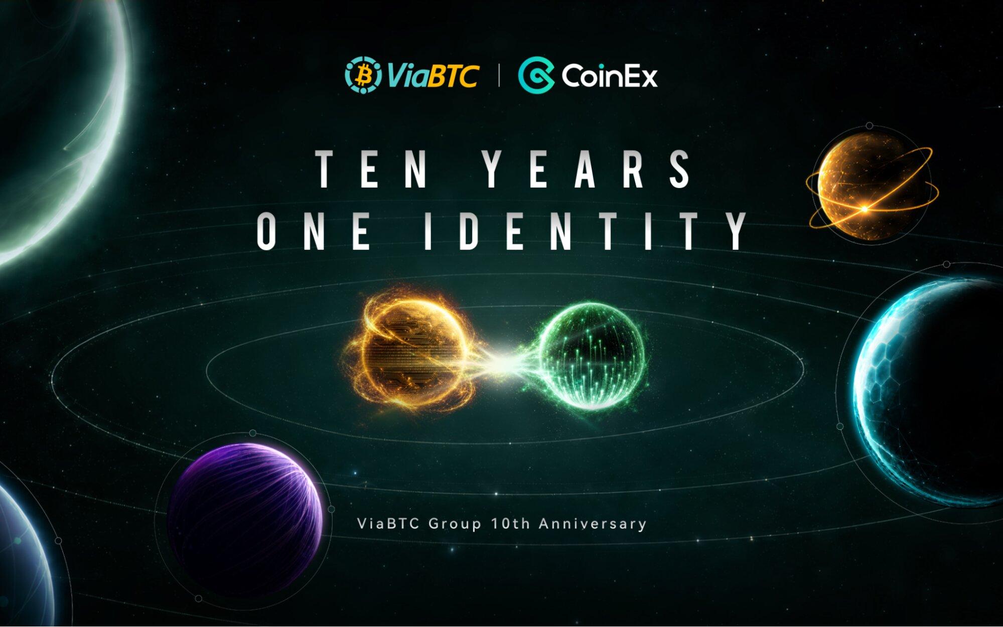 CoinEx nhìn lại hành trình phát triển cùng ViaBTC sau 10 năm