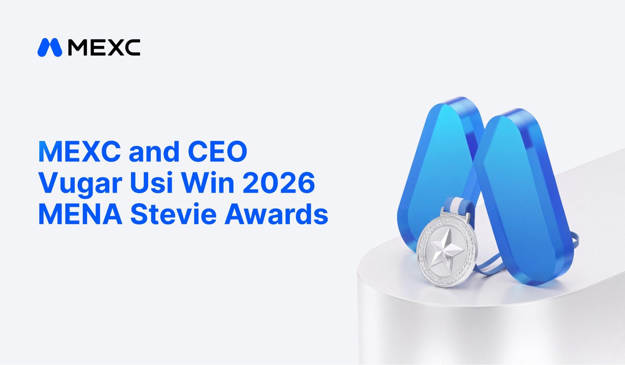 MEXC và CEO Vugar Usi nhận bốn giải thưởng tại MENA Stevie Awards 2026
